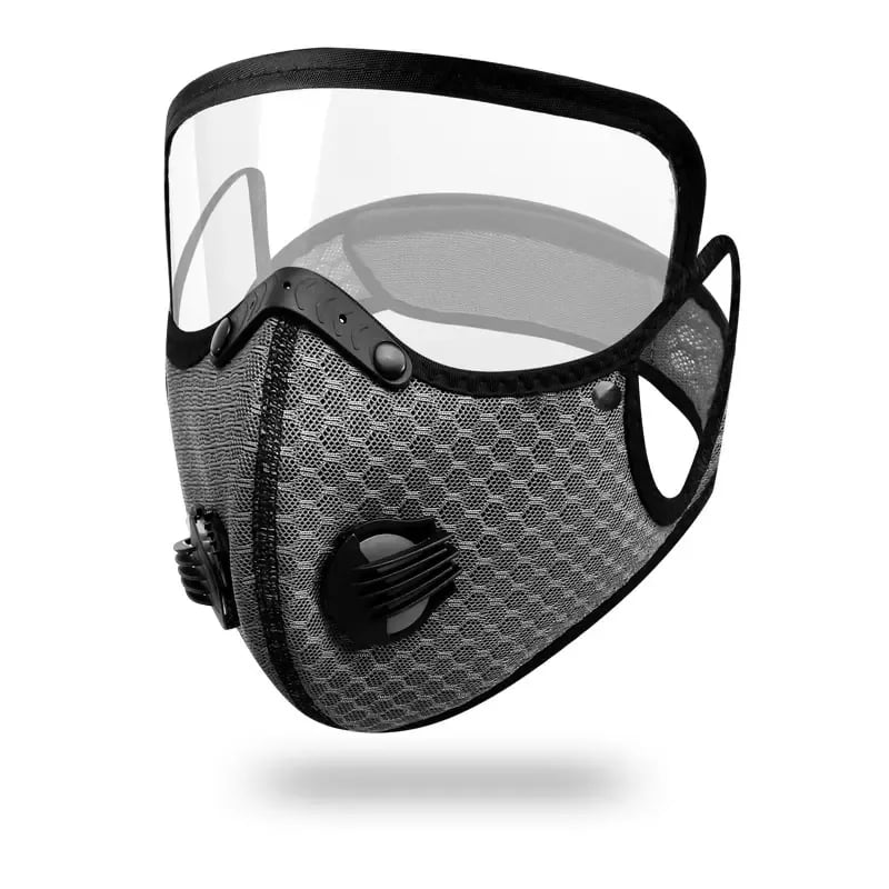 🔥 ULTIMO GIORNO SCONTO DEL 50% -- 💖 Mascherina antipolvere riutilizzabile con filtro al carbone – Ideale per uno stile di vita attivo