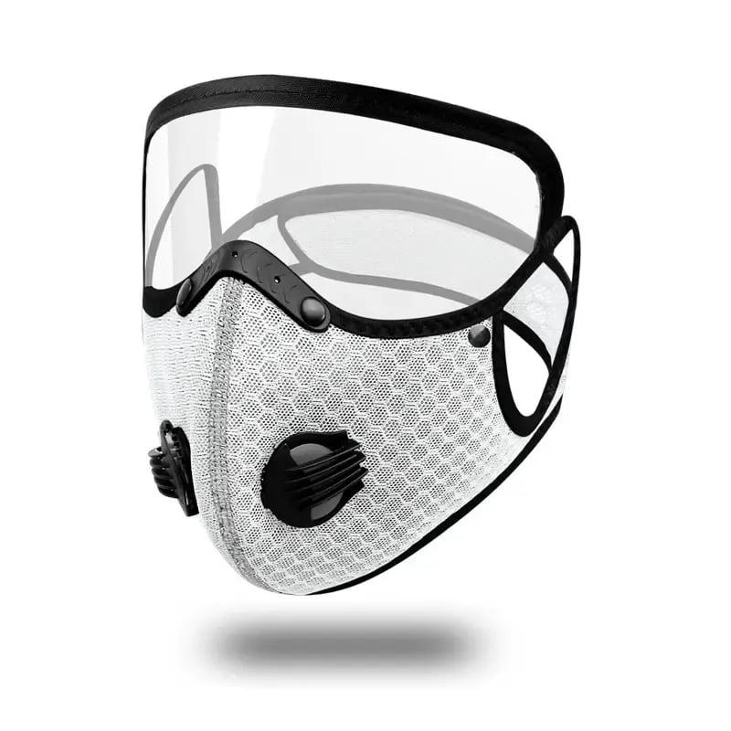 🔥 ULTIMO GIORNO SCONTO DEL 50% -- 💖 Mascherina antipolvere riutilizzabile con filtro al carbone – Ideale per uno stile di vita attivo