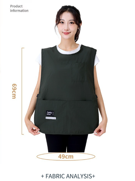 Grembiule regolabile impermeabile e antimacchia – Abbigliamento da lavoro versatile per cucina, bar e salone