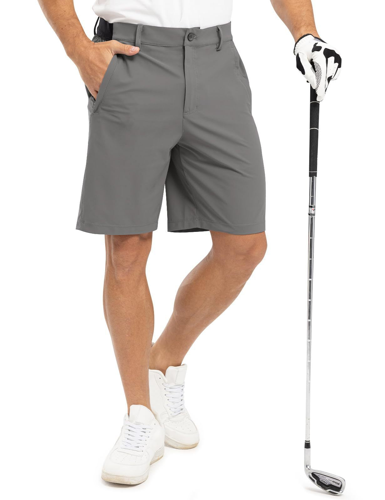 ⏳ULTIMO GIORNO DI SALDI CON IL 60% DI SCONTO!!📢Pantaloncini da golf casual da uomo elasticizzati ad asciugatura rapida
