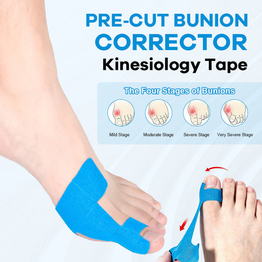 Nastro kinesiologico pretagliato per alluce valgo