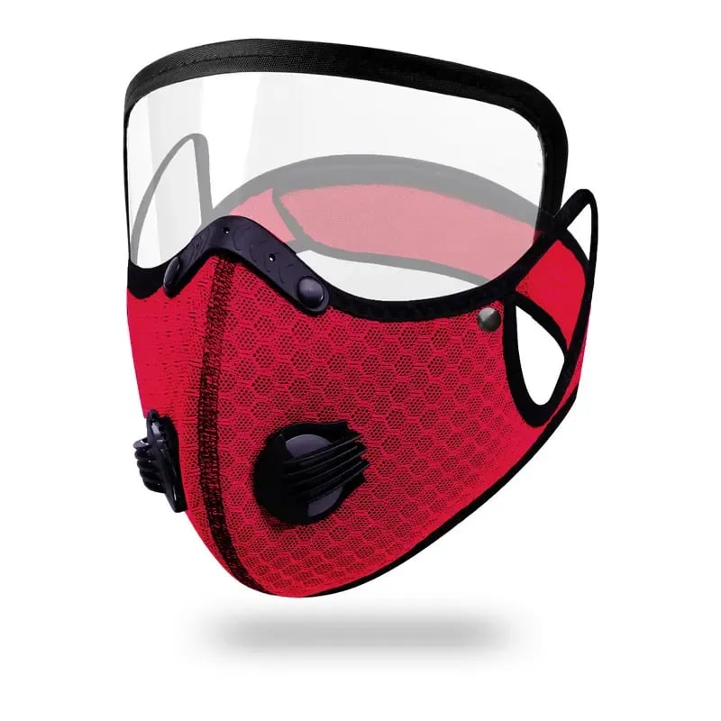 🔥 ULTIMO GIORNO SCONTO DEL 50% -- 💖 Mascherina antipolvere riutilizzabile con filtro al carbone – Ideale per uno stile di vita attivo