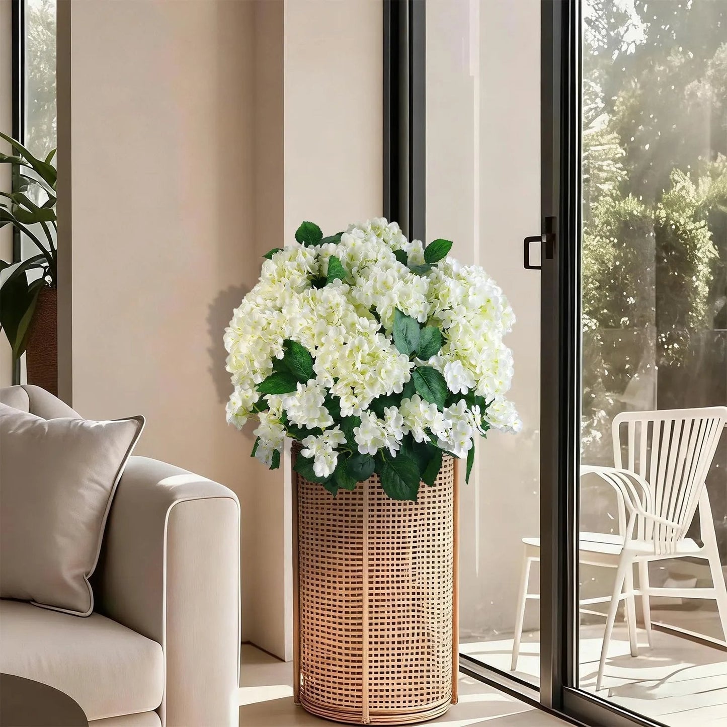 🌼Ortensie artificiali per esterni – resistenti ai raggi UV, impermeabili e antivento💐🌸