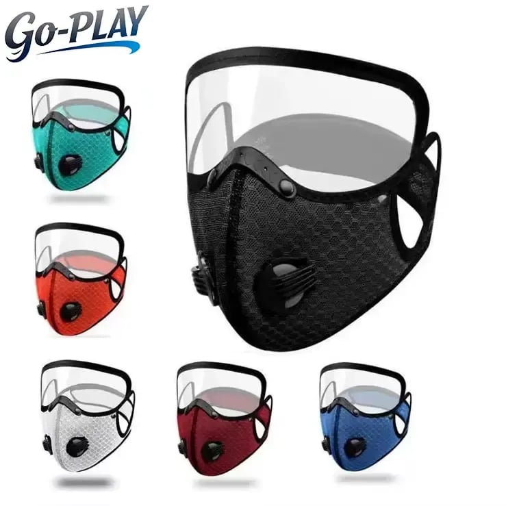 🔥 ULTIMO GIORNO SCONTO DEL 50% -- 💖 Mascherina antipolvere riutilizzabile con filtro al carbone – Ideale per uno stile di vita attivo