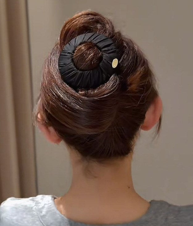 Fermaglio per capelli piatto senza pressione / Fermacoda a pressione zero per donna
