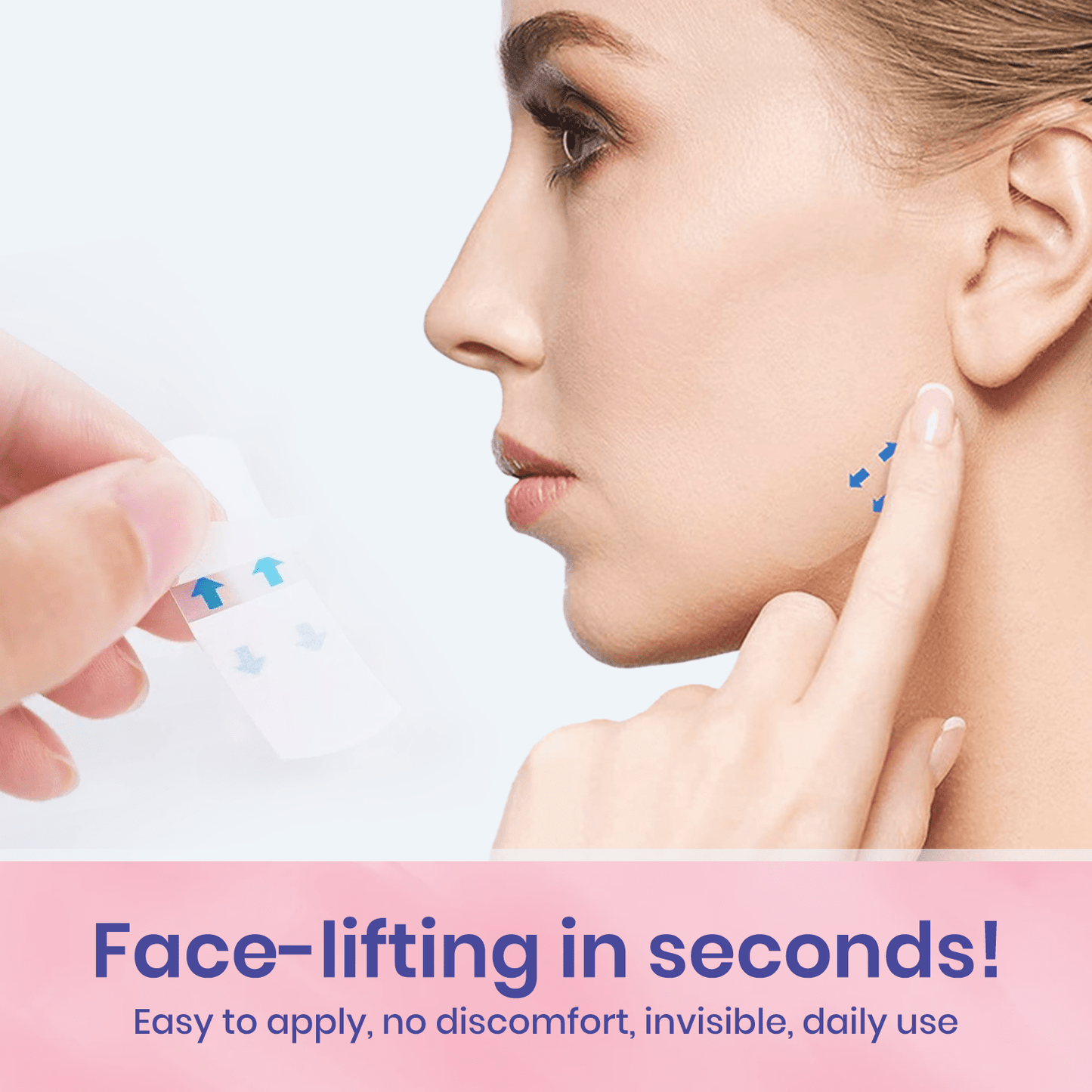 V-Face 👑 Nastro lifting invisibile