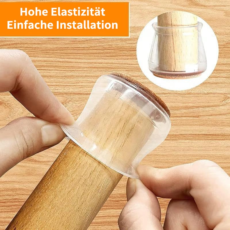 ✨ Protezioni universali in gomma per gambe di sedie – Adatte a gambe di qualsiasi forma, resistenti a graffi e usura: la soluzione ideale per proteggere i tuoi pavimenti.