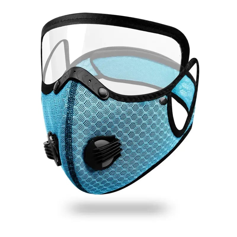 🔥 ULTIMO GIORNO SCONTO DEL 50% -- 💖 Mascherina antipolvere riutilizzabile con filtro al carbone – Ideale per uno stile di vita attivo