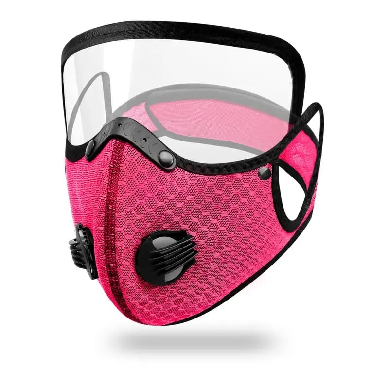 🔥 ULTIMO GIORNO SCONTO DEL 50% -- 💖 Mascherina antipolvere riutilizzabile con filtro al carbone – Ideale per uno stile di vita attivo