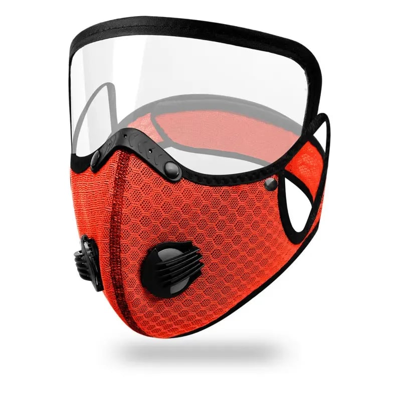 🔥 ULTIMO GIORNO SCONTO DEL 50% -- 💖 Mascherina antipolvere riutilizzabile con filtro al carbone – Ideale per uno stile di vita attivo