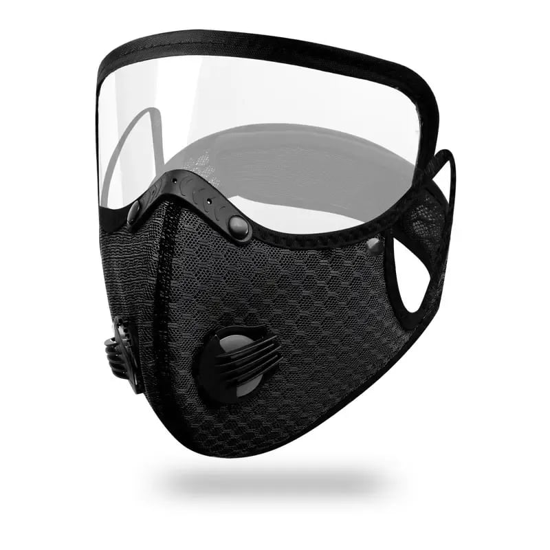 🔥 ULTIMO GIORNO SCONTO DEL 50% -- 💖 Mascherina antipolvere riutilizzabile con filtro al carbone – Ideale per uno stile di vita attivo