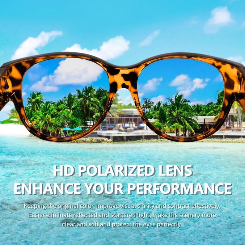 🕶 Nuovi occhiali da sole cat-eye XL con lenti polarizzate UV40