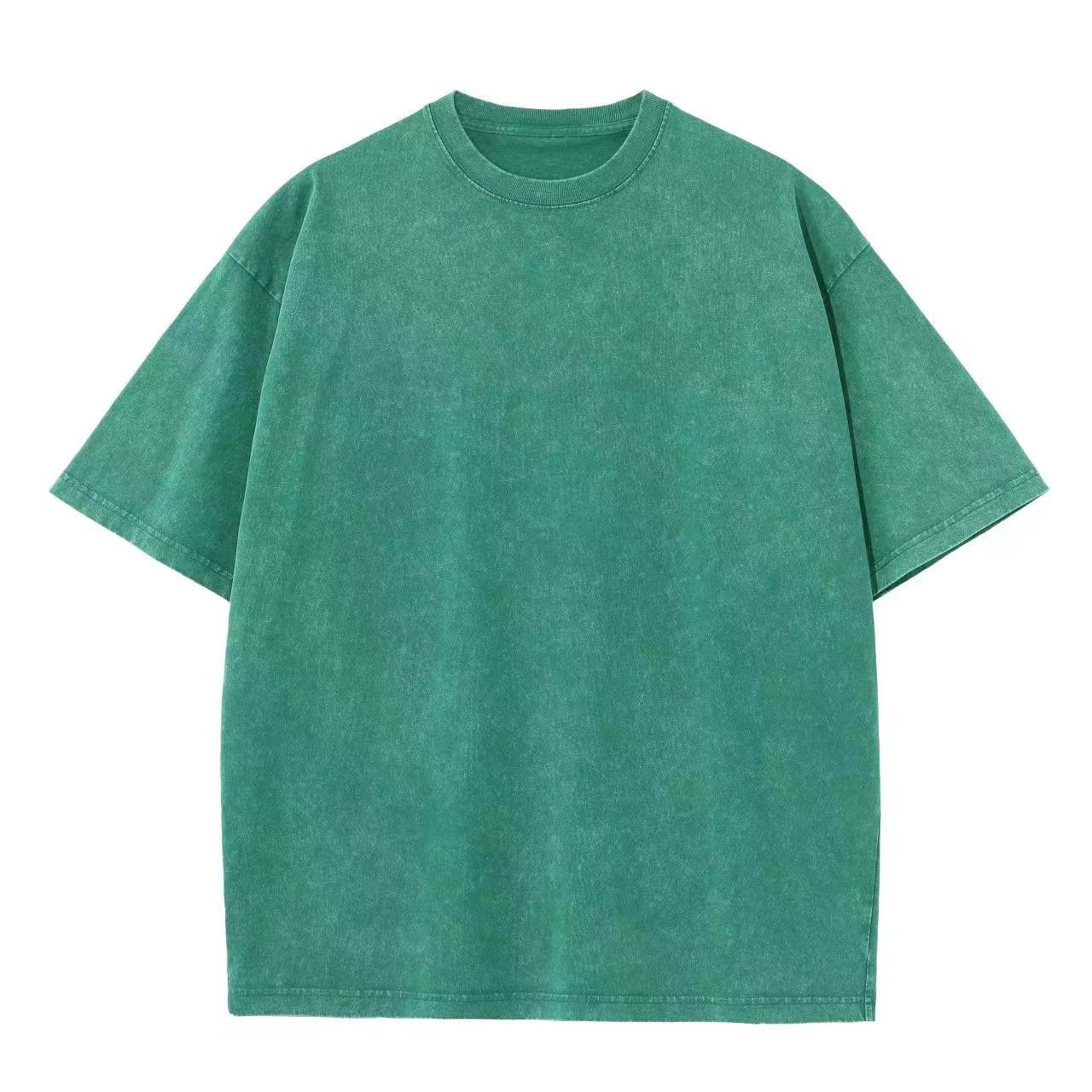⚡Offerte imperdibili🔥T-shirt oversize da uomo, stile vintage, pesanti, in cotone, per palestra, con lavaggio acido, larghe e comode.