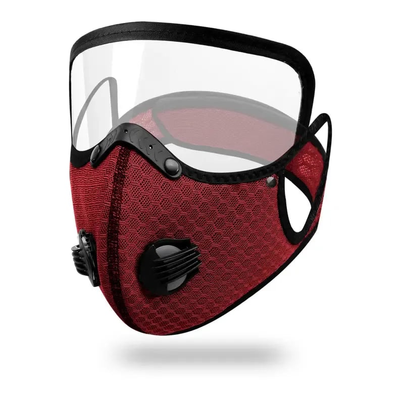 🔥 ULTIMO GIORNO SCONTO DEL 50% -- 💖 Mascherina antipolvere riutilizzabile con filtro al carbone – Ideale per uno stile di vita attivo