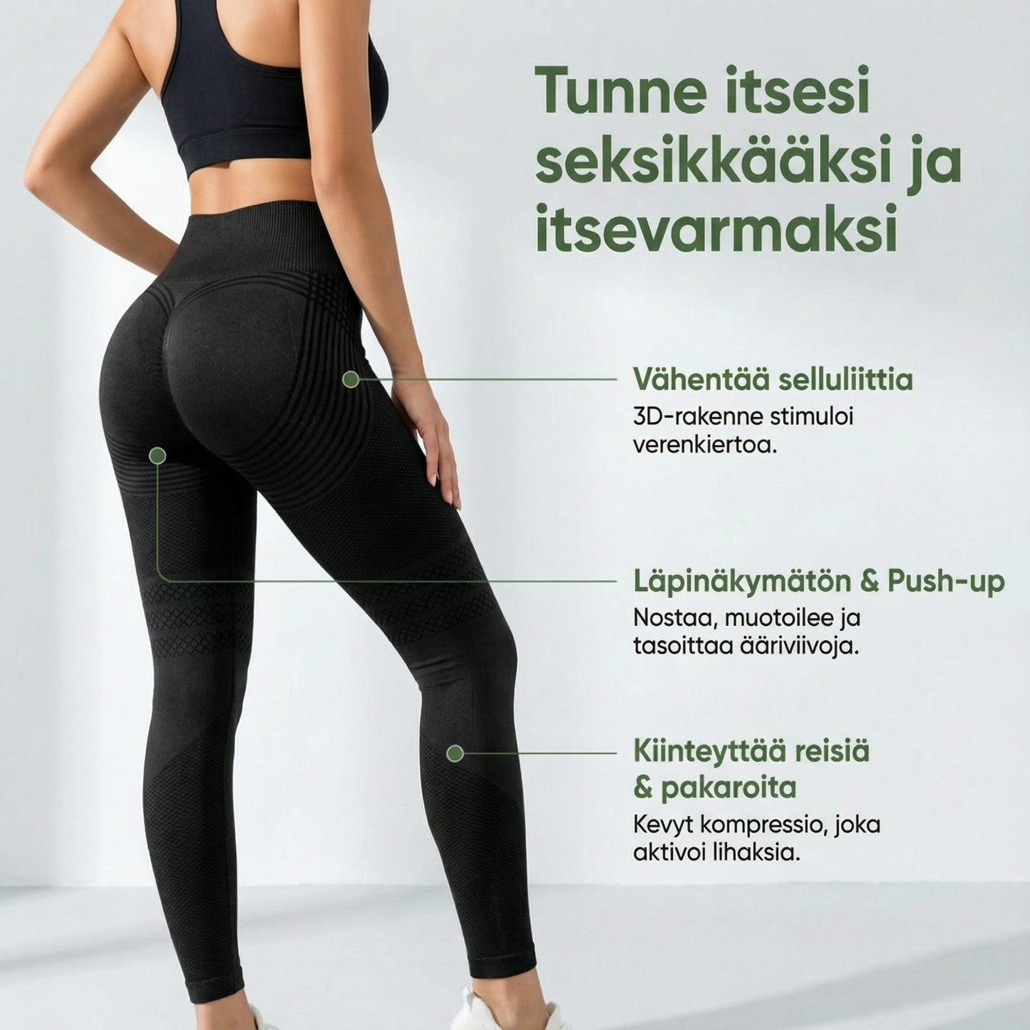 Leggings 3D Sculpt – Modella la tua silhouette senza sforzo