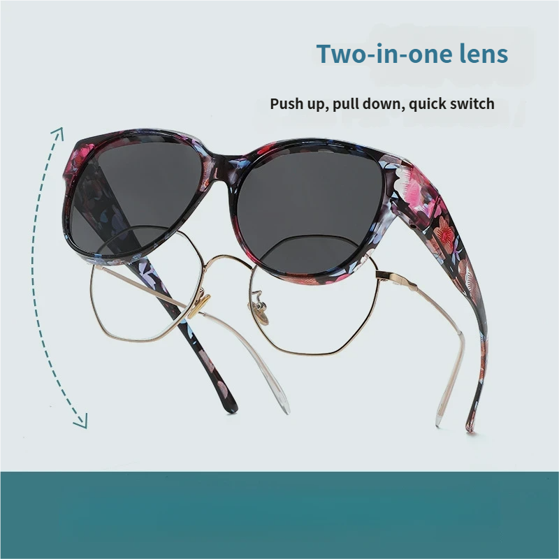 🕶 Nuovi occhiali da sole cat-eye XL con lenti polarizzate UV40