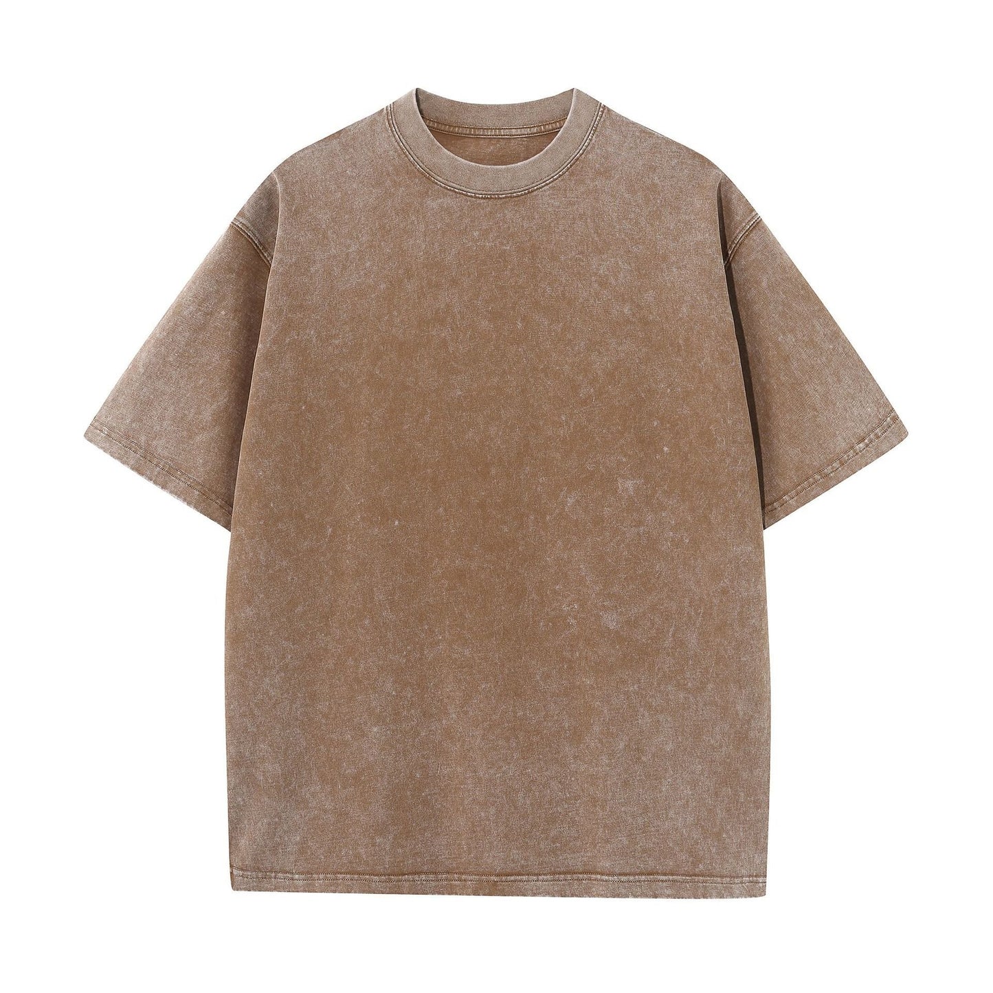 ⚡Offerte imperdibili🔥T-shirt oversize da uomo, stile vintage, pesanti, in cotone, per palestra, con lavaggio acido, larghe e comode.