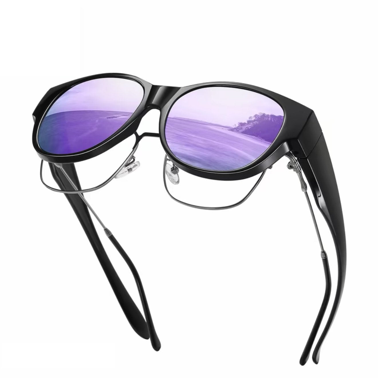 🕶 Nuovi occhiali da sole cat-eye XL con lenti polarizzate UV40