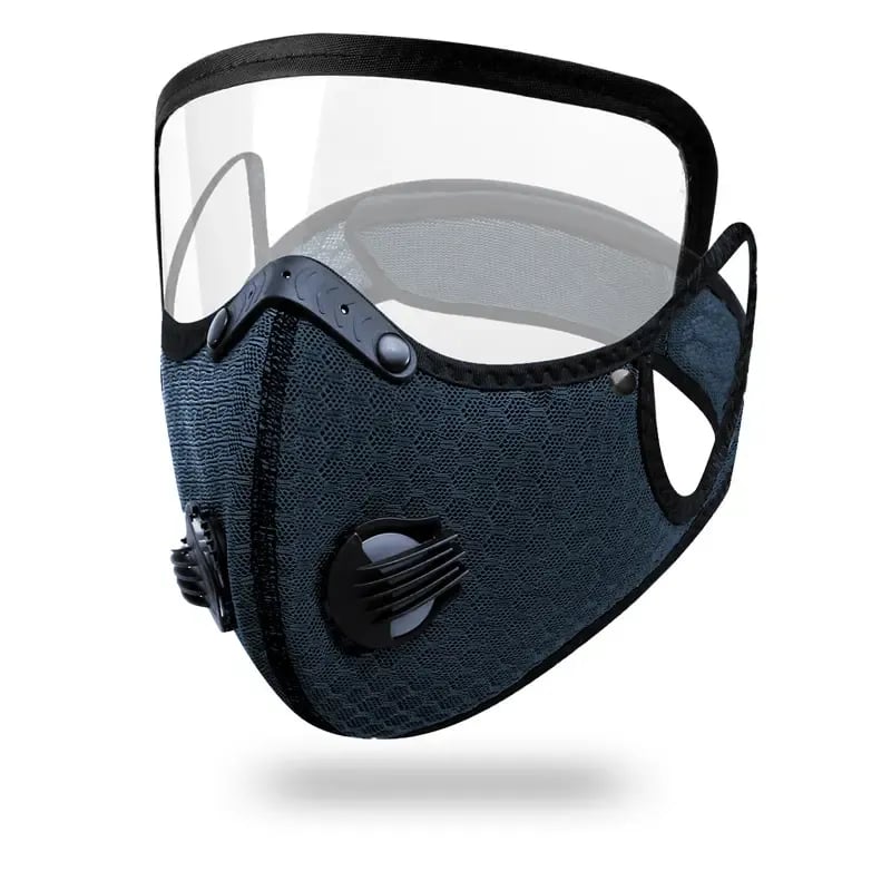 🔥 ULTIMO GIORNO SCONTO DEL 50% -- 💖 Mascherina antipolvere riutilizzabile con filtro al carbone – Ideale per uno stile di vita attivo
