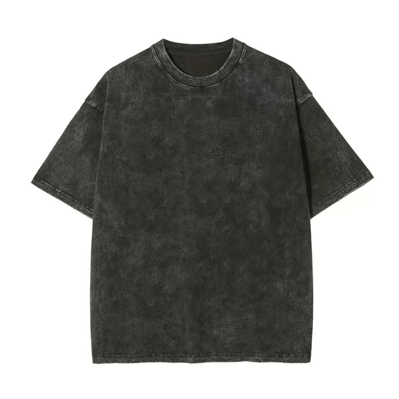 ⚡Offerte imperdibili🔥T-shirt oversize da uomo, stile vintage, pesanti, in cotone, per palestra, con lavaggio acido, larghe e comode.