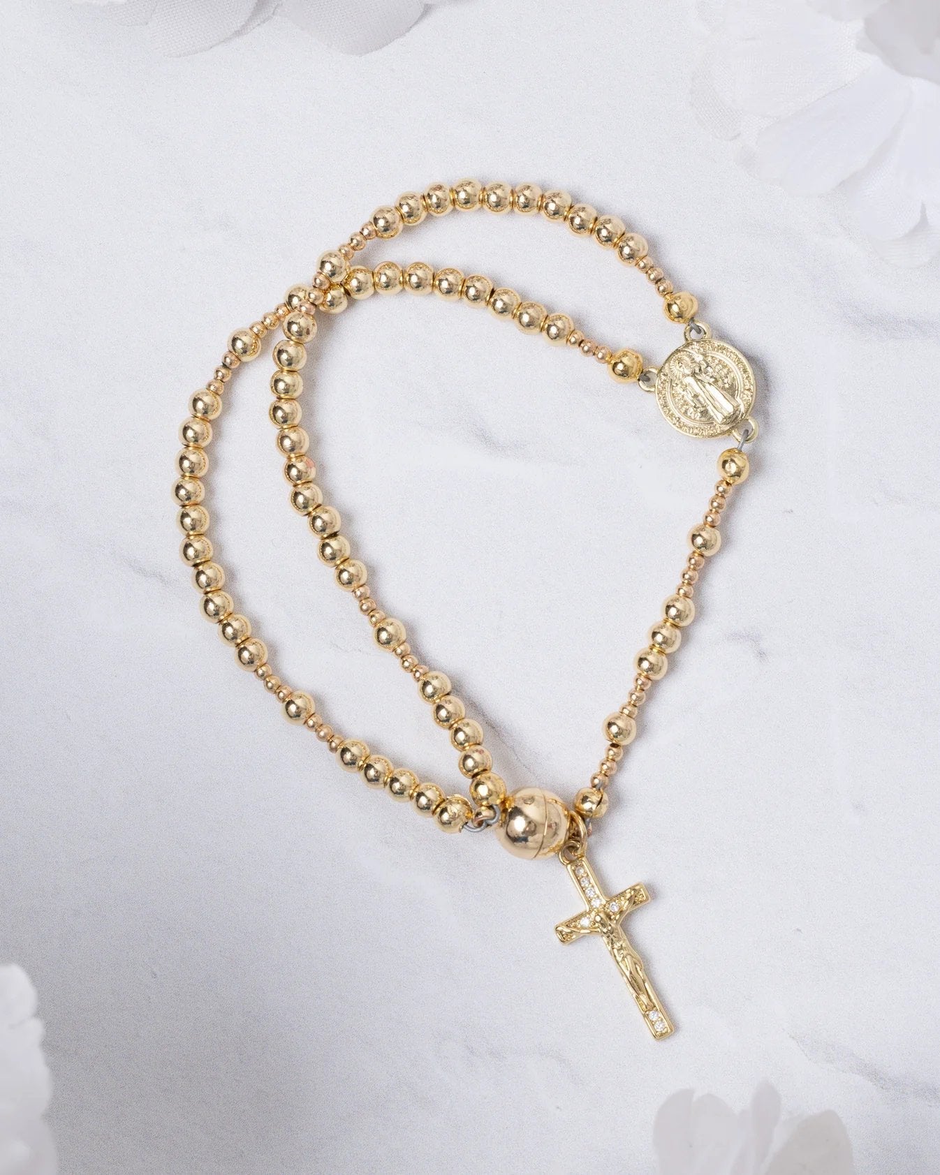 🔥Solo per un periodo limitato – Valido per 24 ore🔥 Sconto del 49% – ✝️Braccialetti rosario artigianali📿