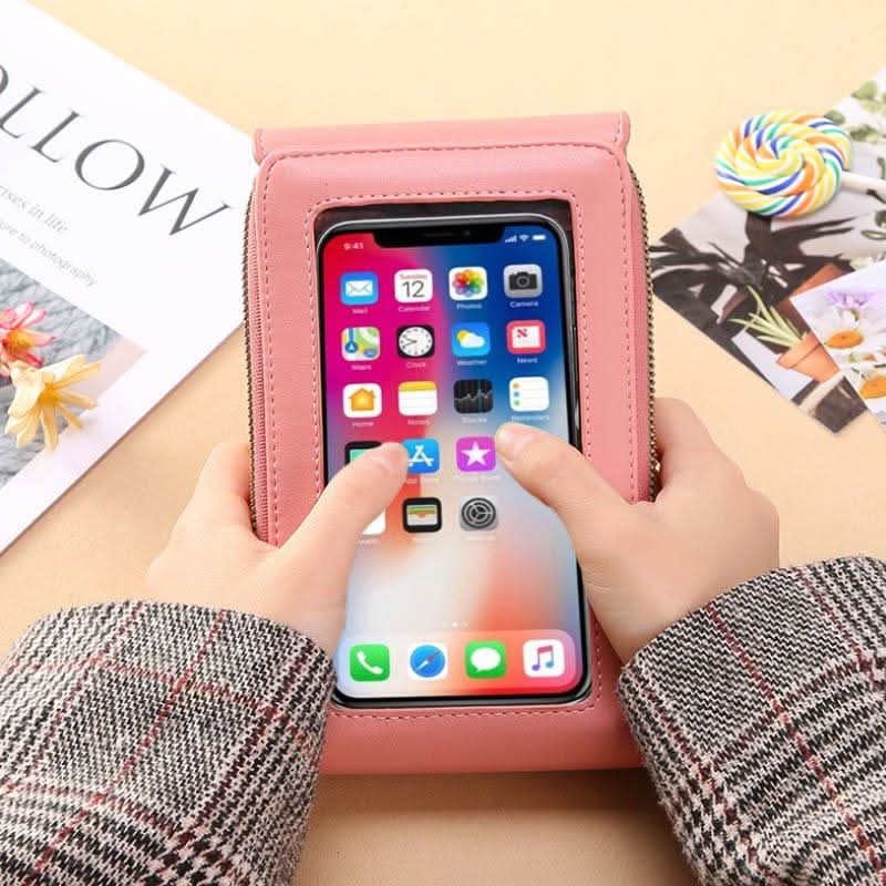👜 Saldi esclusivi 50% di sconto! 📱 Borsa messenger da donna con touchscreen