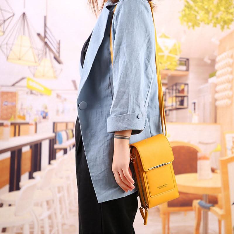 👜 Saldi esclusivi 50% di sconto! 📱 Borsa messenger da donna con touchscreen