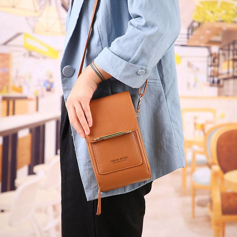 👜 Saldi esclusivi 50% di sconto! 📱 Borsa messenger da donna con touchscreen