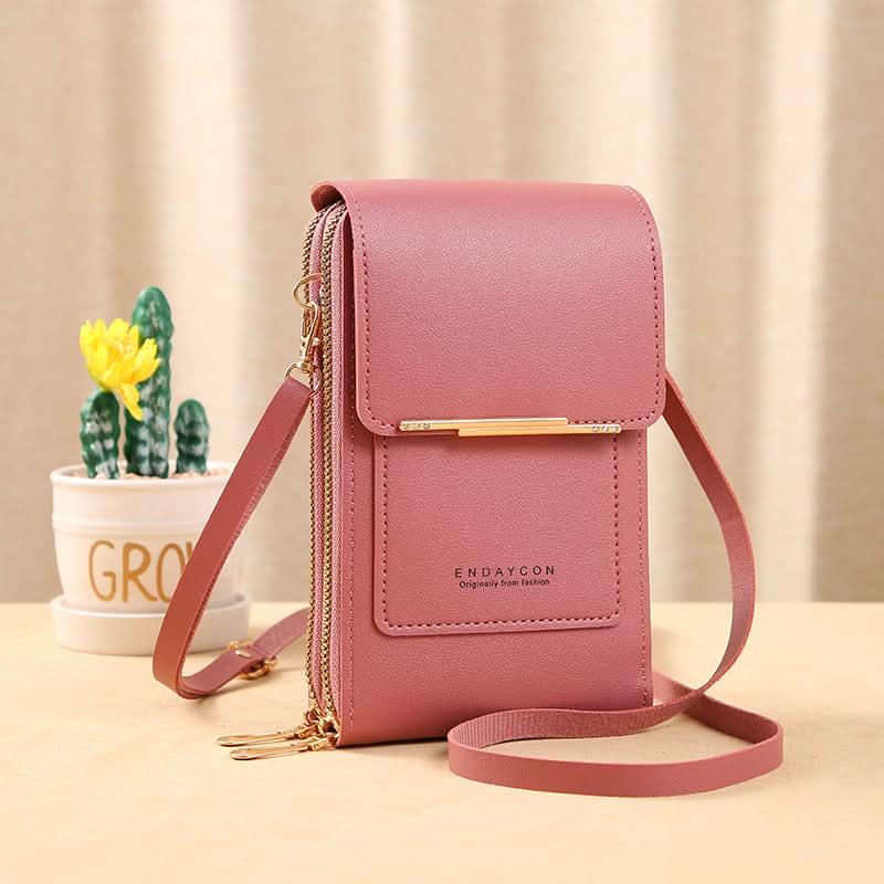 👜 Saldi esclusivi 50% di sconto! 📱 Borsa messenger da donna con touchscreen