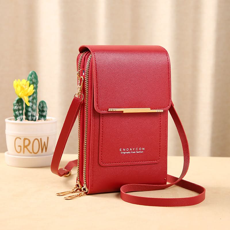👜 Saldi esclusivi 50% di sconto! 📱 Borsa messenger da donna con touchscreen